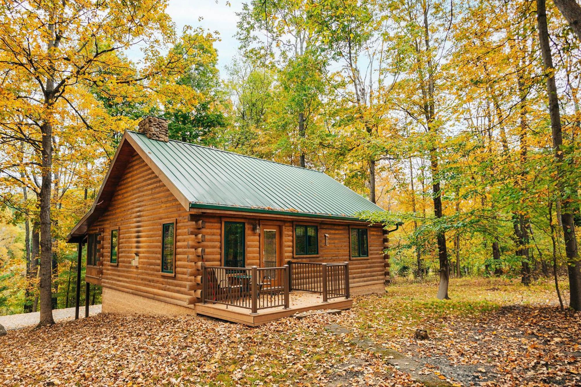 Ferngully Creek Cabins Millersburg Exterior foto